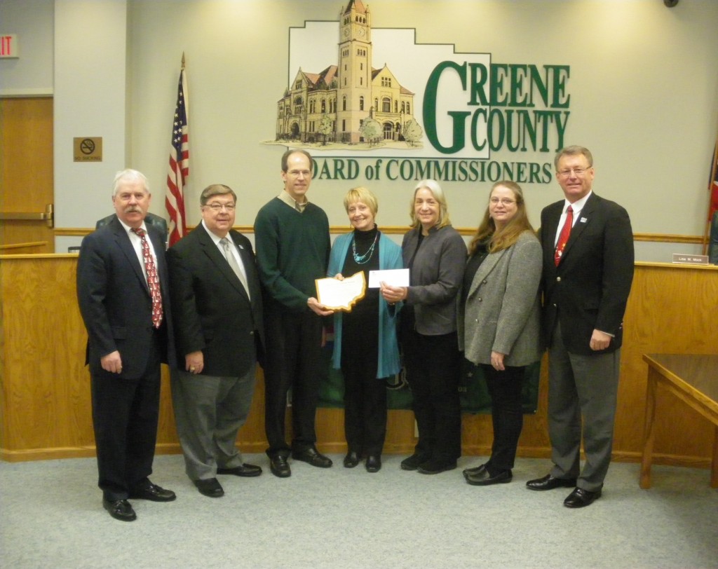 OHRAB 2014 Achievement Award to Greene Co Archives December 16, 2014