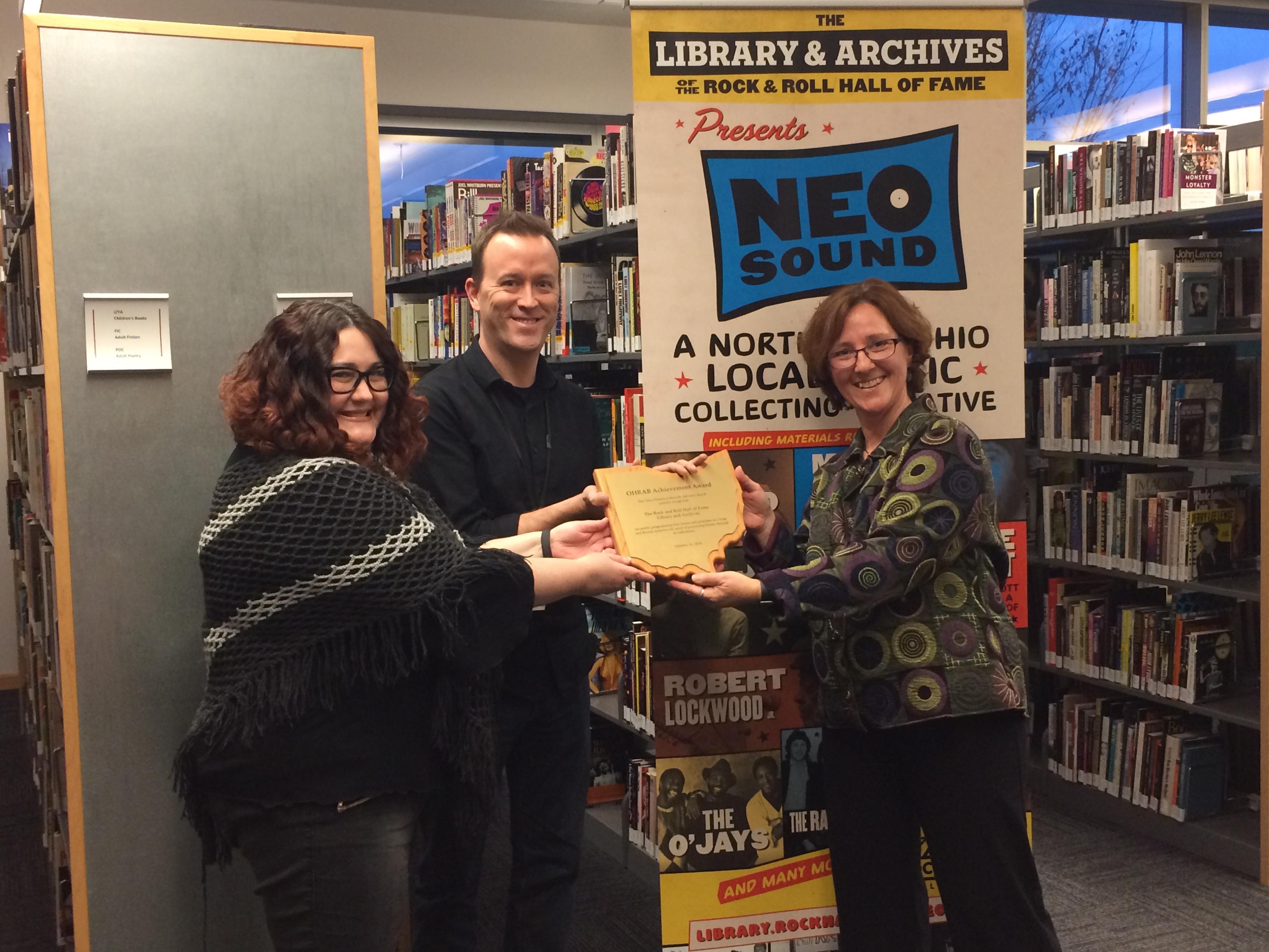 OHRAB 2016 Achievement Award presented to Greene County Records Center and Archives